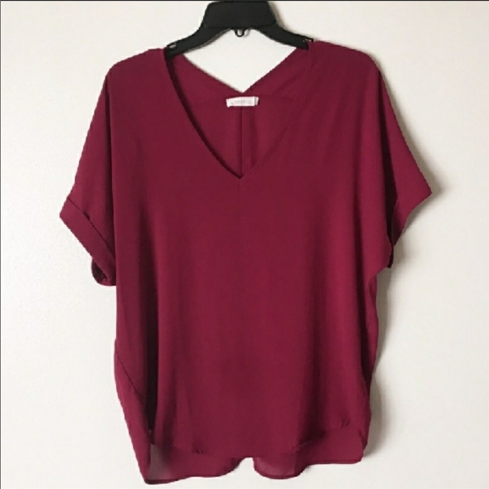 Lush dark red basic